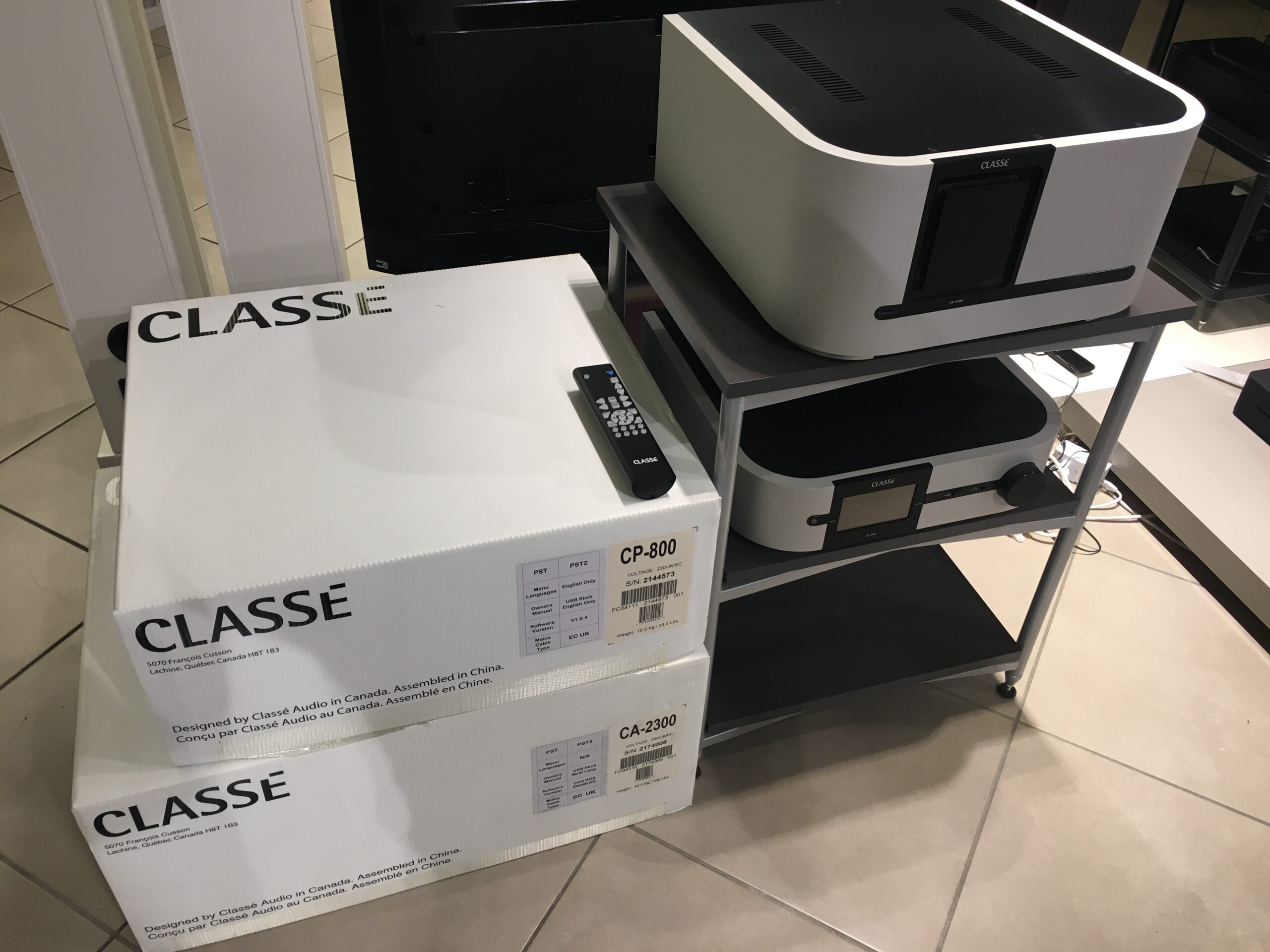 occasione- AMPLIFICATORE CLASSE' CA -2300 PREAMPLIFICATORE CLASSE' CP-800